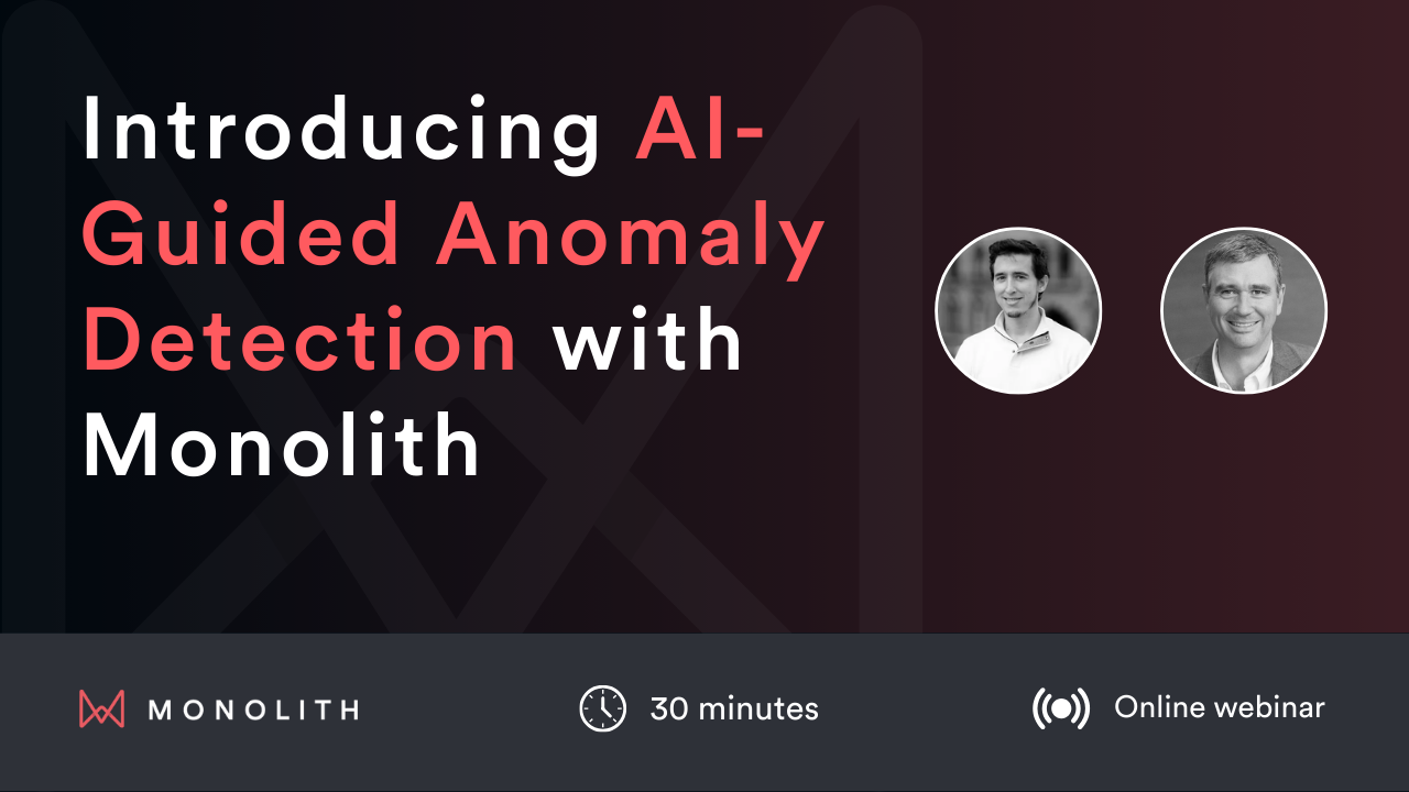 Anomaly Detection Webinar Thumbnail