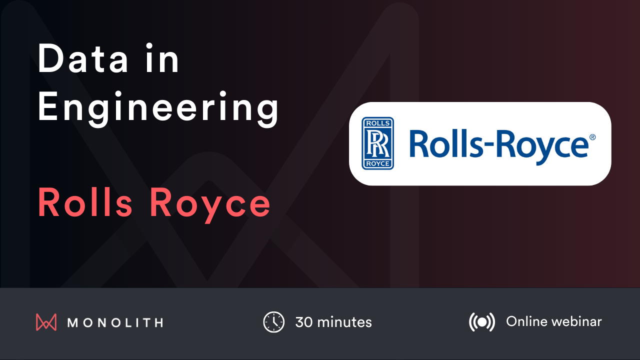 Data in Engineering Rolls Royce WEBINAR THUMBNAIL