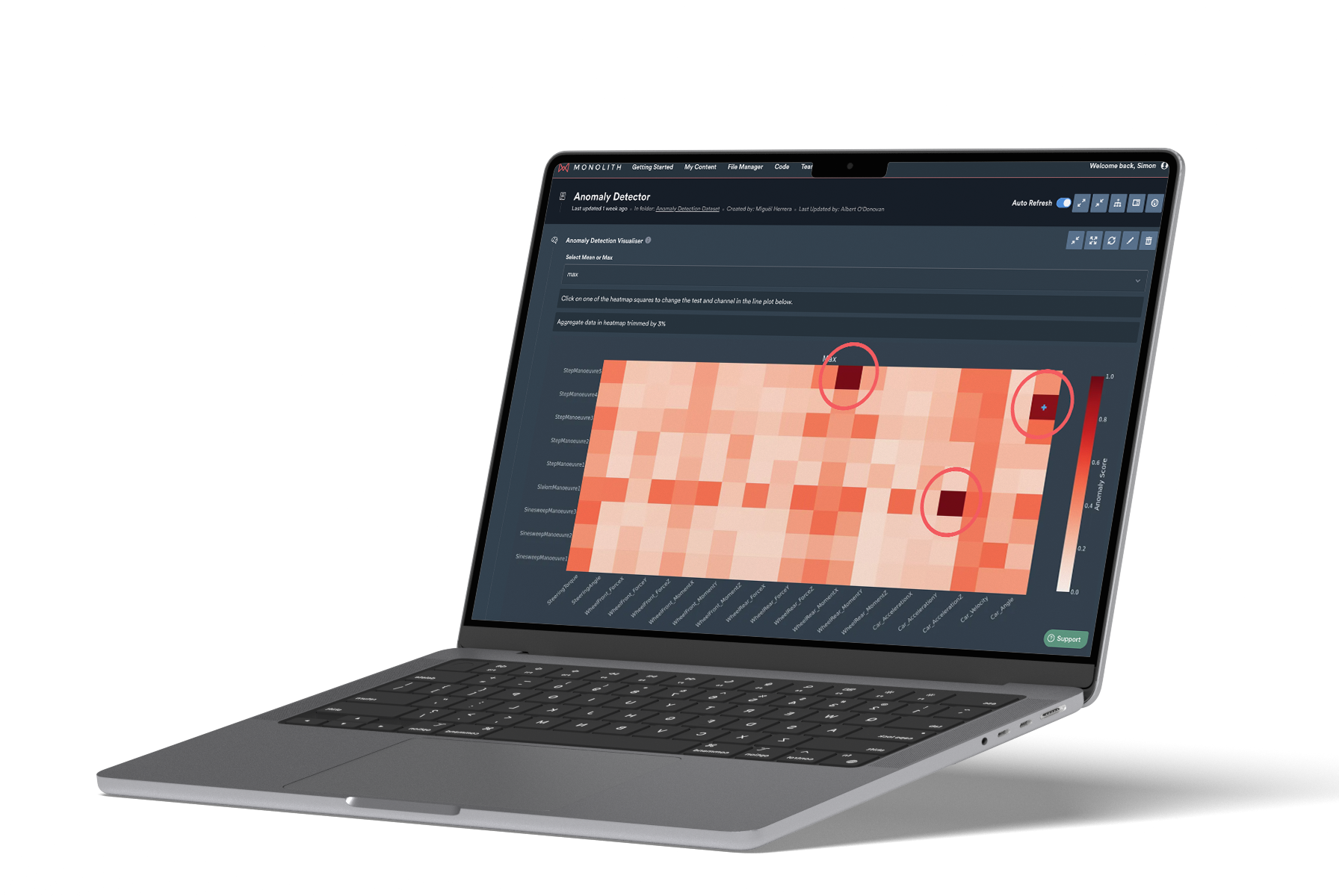 Monolith Anomaly Detection